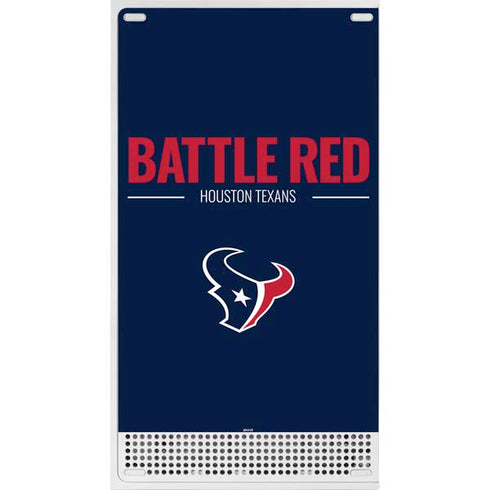 NFL Houston Texans Team Motto Xbox Series S Console Skin